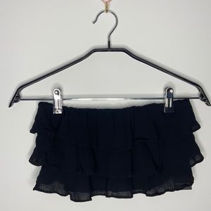 Forever 21 Ruffle Layered Tube Top
